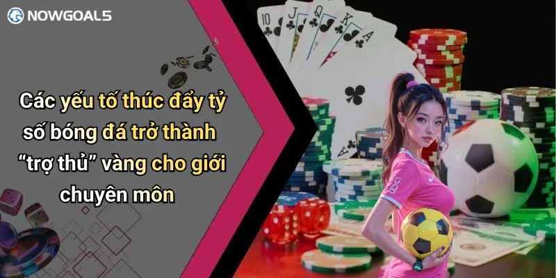 Các yếu tố thúc đẩy tỷ số bóng đá trở thành “trợ thủ” vàng cho giới chuyên môn