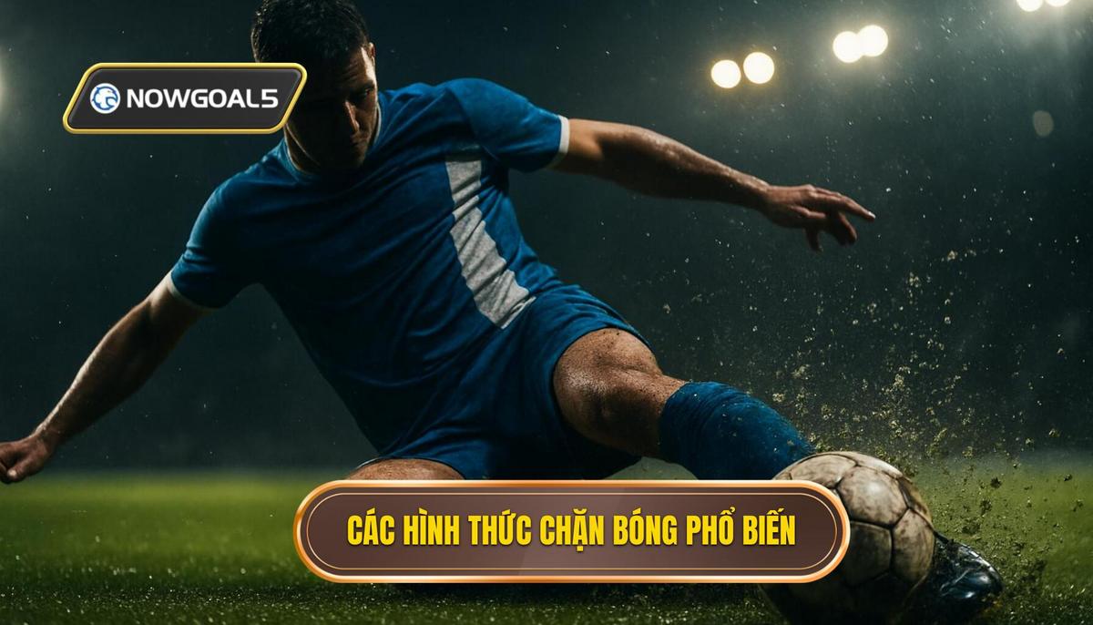 Các loại hình đánh chặn bóng phổ biến