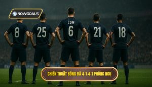 Chiến thuật bóng đá 4-1-4-1 phòng ngự