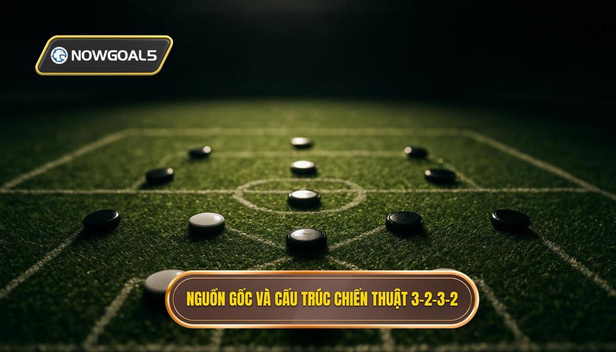 Nguồn gốc và Cấu trúc Cơ bản của Chiến thuật 3-2-3-2