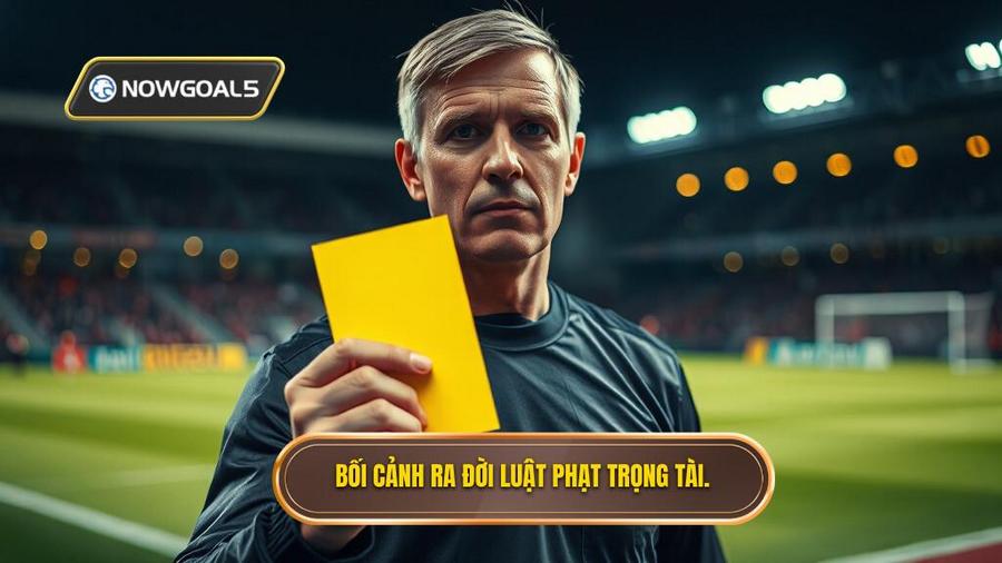 1. Bối cảnh ra đời Luật phạt trọng tài.