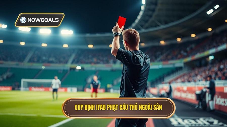 1. Quy định IFAB phạt cầu thủ ngoài sân