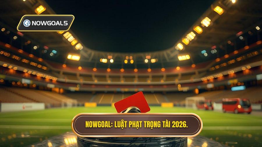 NOWGOAL_ Luật phạt trọng tài 2026.