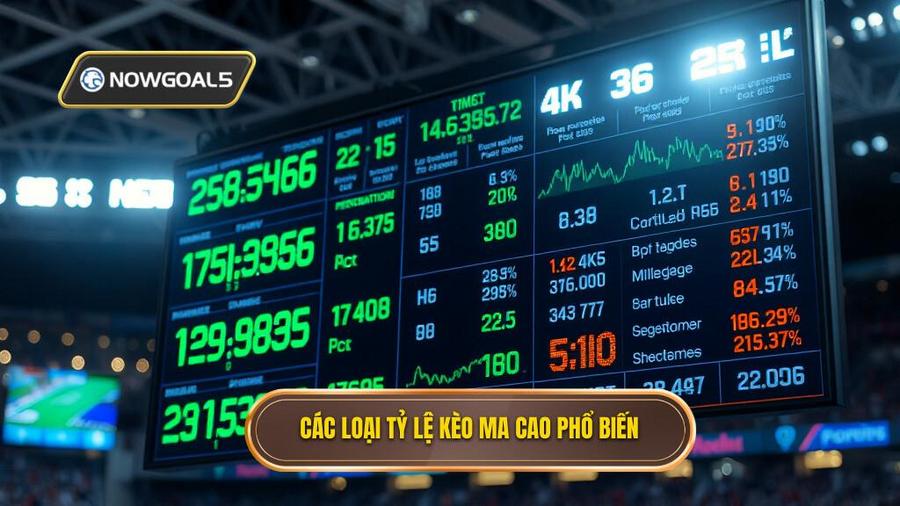 3. Các loại tỷ lệ phổ biến trong Kèo bóng đá Ma Cao