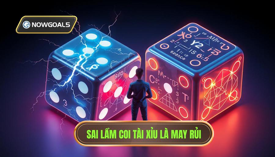 Sai lầm trong tư duy: Coi tài xỉu là trò chơi thuần may rủi
