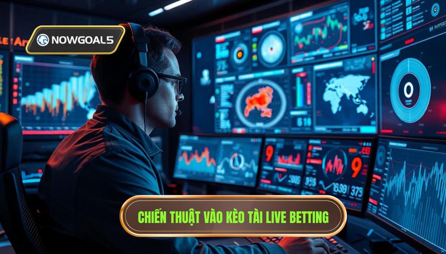 Chiến thuật vào kèo tài theo thời gian thực (Live Betting)